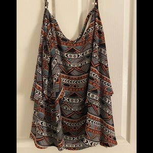 Tribal Print Tank Top